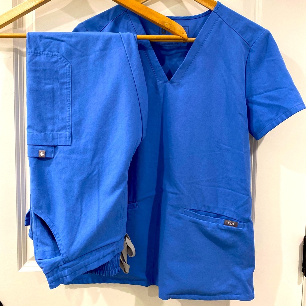 Figs Scrub Set Yola Skinny Pants and Casma Top